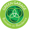 Green Garage coworking badge